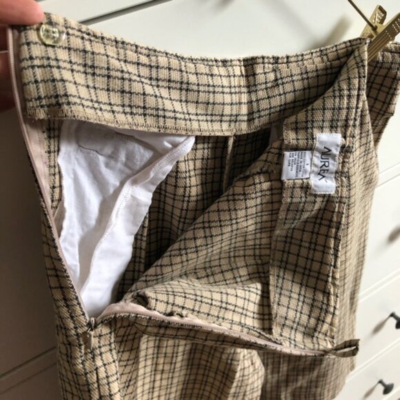 Vintage plaid Bermuda shorts - Picture 3 of 5